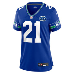 NFL Devon Witherspoon Seattle Seahawks Women's Alternate 50th Season Game Jersey - Royal