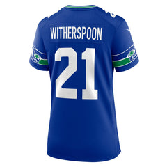 NFL Devon Witherspoon Seattle Seahawks Women's Alternate 50th Season Game Jersey - Royal