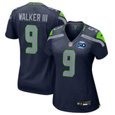 NFL Kenneth Walker III Seattle Seahawks Women's 50th Season Game Jersey - College Navy