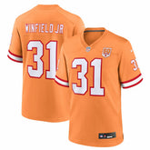 NFL Antoine Winfield Jr. Tampa Bay Buccaneers 50th Season Game Jersey - Creamsicle