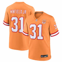 NFL Antoine Winfield Jr. Tampa Bay Buccaneers 50th Season Game Jersey - Creamsicle