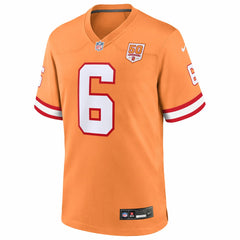 NFL Baker Mayfield Tampa Bay Buccaneers 50th Season Game Jersey - Creamsicle