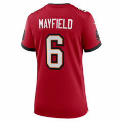 Baker Mayfield Tampa Bay Buccaneers Women's 50th Season Team Game Jersey Red