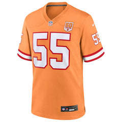 NFL Derrick Brooks Tampa Bay Buccaneers 50th Season Game Jersey - Creamsicle