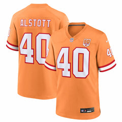 NFL Mike Alstott Tampa Bay Buccaneers 50th Season Game Jersey - Creamsicle