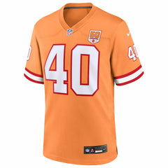 Mike Alstott Tampa Bay Buccaneers 50th Season Game Jersey Creamsicle