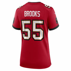 NFL Derrick Brooks Tampa Bay Buccaneers Women's 50th Anniversary Team Game Jersey - Red
