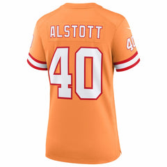 NFL Mike Alstott Tampa Bay Buccaneers Women's 50th Season Game Jersey - Creamsicle