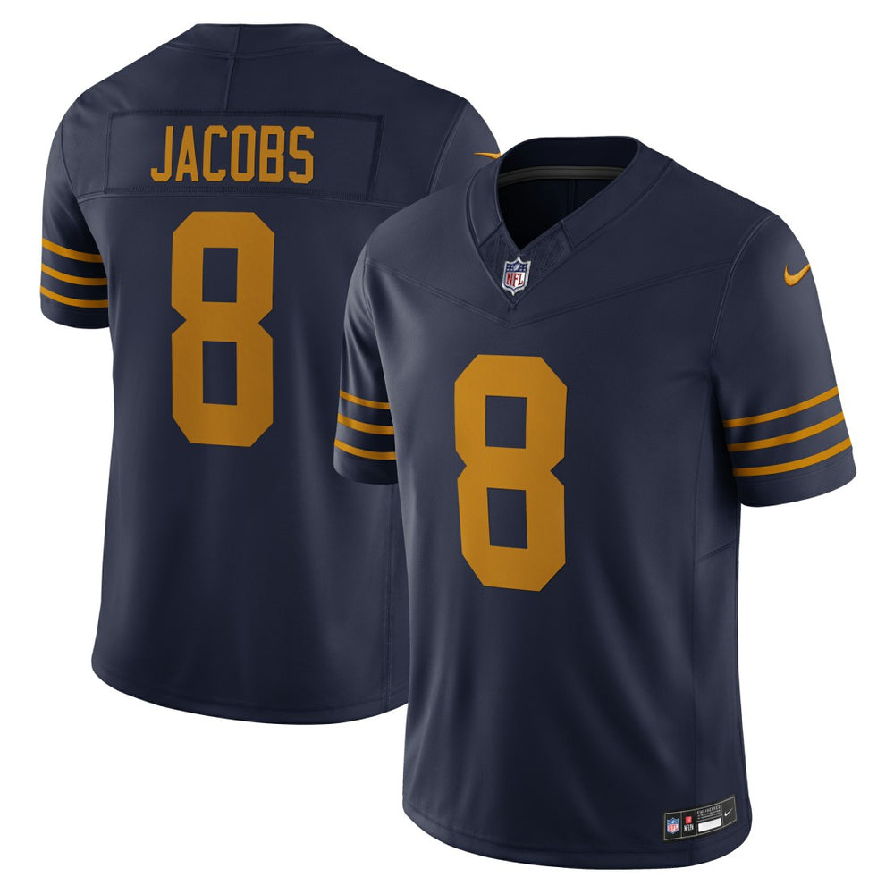 NFL Josh Jacobs Green Bay Packers The 1923 Classic Vapor F.U.S.E. Limited Jersey - Navy