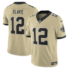 NFL Chris Olave New Orleans Saints Gameday Golds Alternate Vapor F.U.S.E. Limited Jersey - Gold