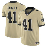 NFL Alvin Kamara New Orleans Saints Gameday Golds Alternate Vapor F.U.S.E. Limited Jersey - Gold