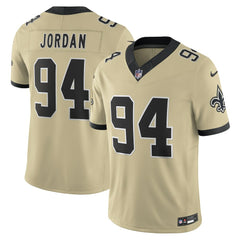 NFL Cameron Jordan New Orleans Saints Gameday Golds Alternate Vapor F.U.S.E. Limited Jersey - Gold