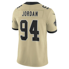NFL Cameron Jordan New Orleans Saints Gameday Golds Alternate Vapor F.U.S.E. Limited Jersey - Gold