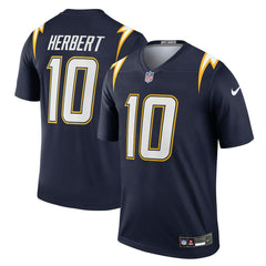 Justin Herbert Los Angeles Chargers Alternate Super Chargers Legend Player Performance Top Navy
