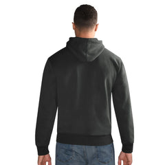Buffalo Bills Starter Vintage Pullover Hoodie Charcoal