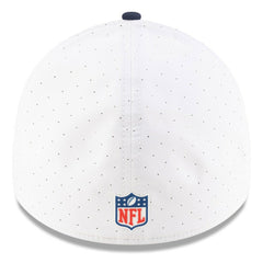 Dallas Cowboys New Era 2025 NFL Training Camp 39THIRTY Flex Hat White/Navy