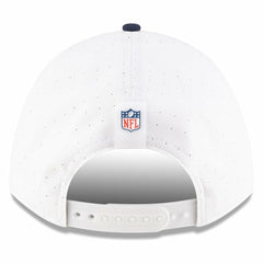 Dallas Cowboys New Era 2025 NFL Training Camp A-Frame 9FORTY Adjustable Hat White/Navy