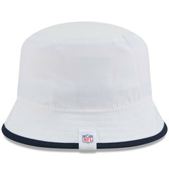 Dallas Cowboys New Era 2025 NFL Training Camp Stretch Bucket Hat White