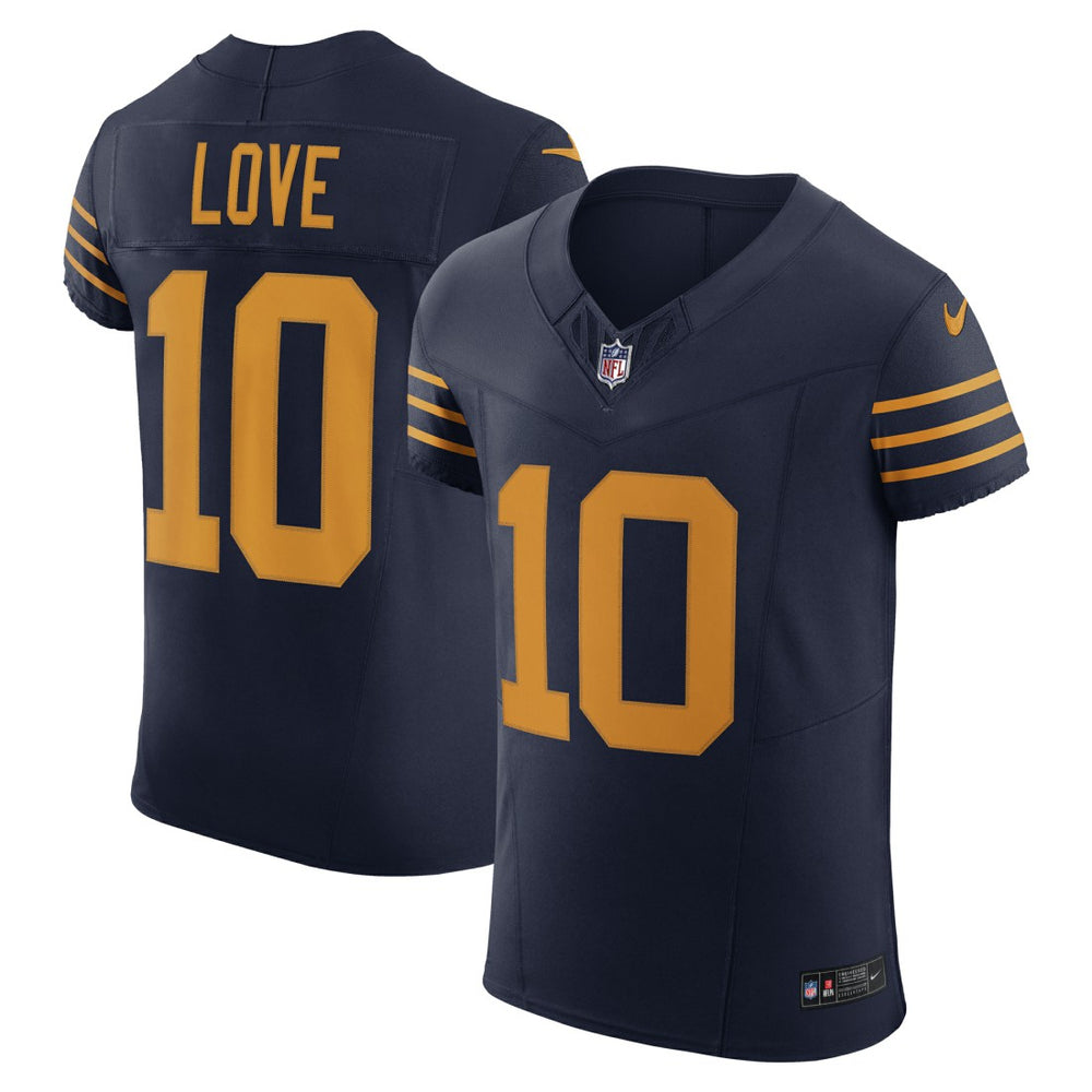 NFL Jordan Love Green Bay Packers The 1923 Classic Vapor F.U.S.E. Elite Jersey - Navy