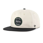 New York Jets '47 Payson Captain Adjustable Hat Natural