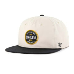 Pittsburgh Steelers '47 Payson Captain Adjustable Hat Natural