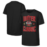 NHL Chicago Blackhawks Youth 2025 NHL Winter Classic Game Day T-Shirt - Black