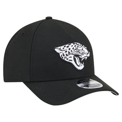 Jacksonville Jaguars New Era Team Collection 9FORTY M-Crown A-Frame Adjustable Hat Black