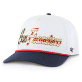 San Francisco 49ers '47 Patriotic Overhand Hitch Adjustable Hat White