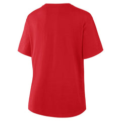 NHL Chicago Blackhawks Fanatics Women's 2025 Winter Classic Primary Logo T-Shirt - Athletic Red