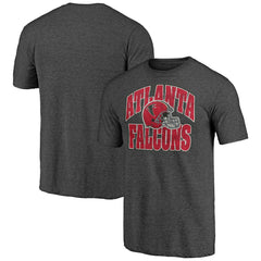 Atlanta Falcons Vintage Tri-Blend T-Shirt Charcoal