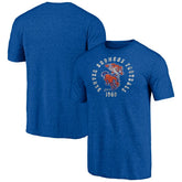 Denver Broncos Vintage Tri-Blend T-Shirt Royal