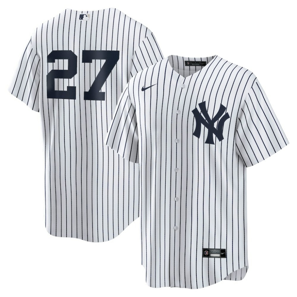 MLB Giancarlo Stanton New York Yankees Nike Home Replica Player Jersey - White
