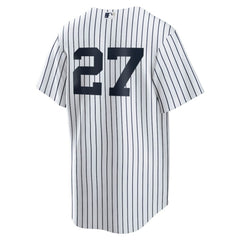 MLB Giancarlo Stanton New York Yankees Nike Home Replica Player Jersey - White