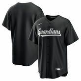 MLB Cleveland Guardians Nike Replica Jersey - Black
