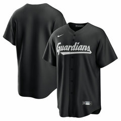 MLB Cleveland Guardians Nike Replica Jersey - Black