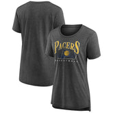 Indiana Pacers Women's Selection Tri-Blend T-Shirt Gray