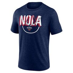 New Orleans Pelicans Team Pride Tri-Blend T-Shirt Navy