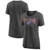 Oklahoma City Thunder Women's Selection Tri-Blend T-Shirt Gray