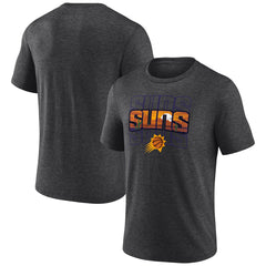 Phoenix Suns Announcer Tri-Blend T-Shirt Charcoal
