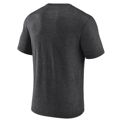 San Antonio Spurs Backboard Tri-Blend T-Shirt Charcoal