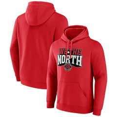 Toronto Raptors Team Pride Pullover Hoodie Red