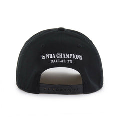 Dallas Mavericks '47 Every Time Past Champs Hitch Adjustable Hat Black