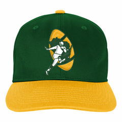 Green Bay Packers Outerstuff Youth True Retro Adjustable Hat Green