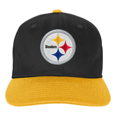 Pittsburgh Steelers Outerstuff Youth True Retro Adjustable Hat Black