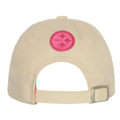 Pittsburgh Steelers Outerstuff Girls Youth Blitz Adjustable Hat Cream