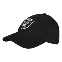 Las Vegas Raiders Outerstuff Girls Youth Gridiron Adjustable Hat Black
