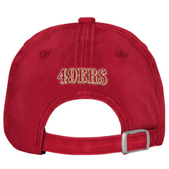 San Francisco 49ers Outerstuff Girls Youth Gridiron Adjustable Hat Scarlet