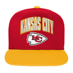 Kansas City Chiefs Outerstuff Preschool Essentials Snapback Hat Red