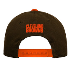 Cleveland Browns Outerstuff Youth Team Pre-Curved Adjustable Hat Brown