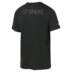 Kansas City Chiefs Youth 2025 NFL Crucial Catch Tri-Blend Dri-FIT T-Shirt Black